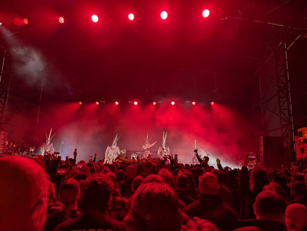 TISM on stage at Beer and BBQ Fest 2026